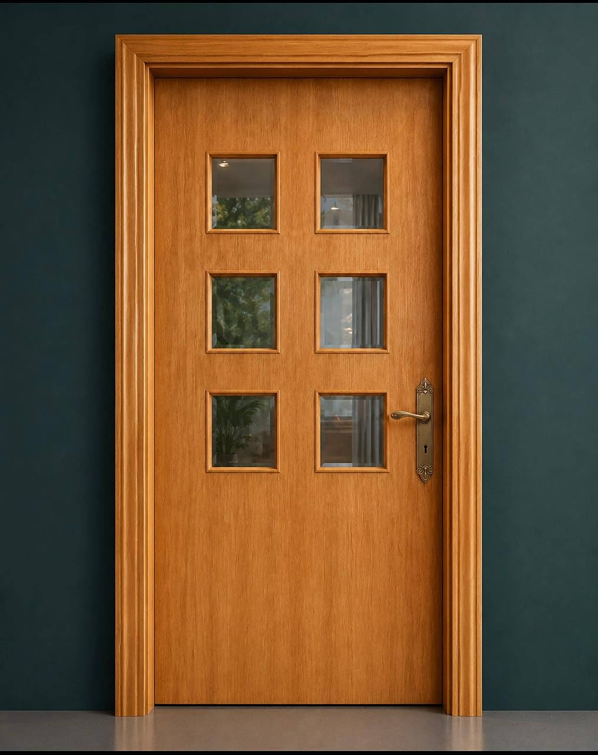 Glass door